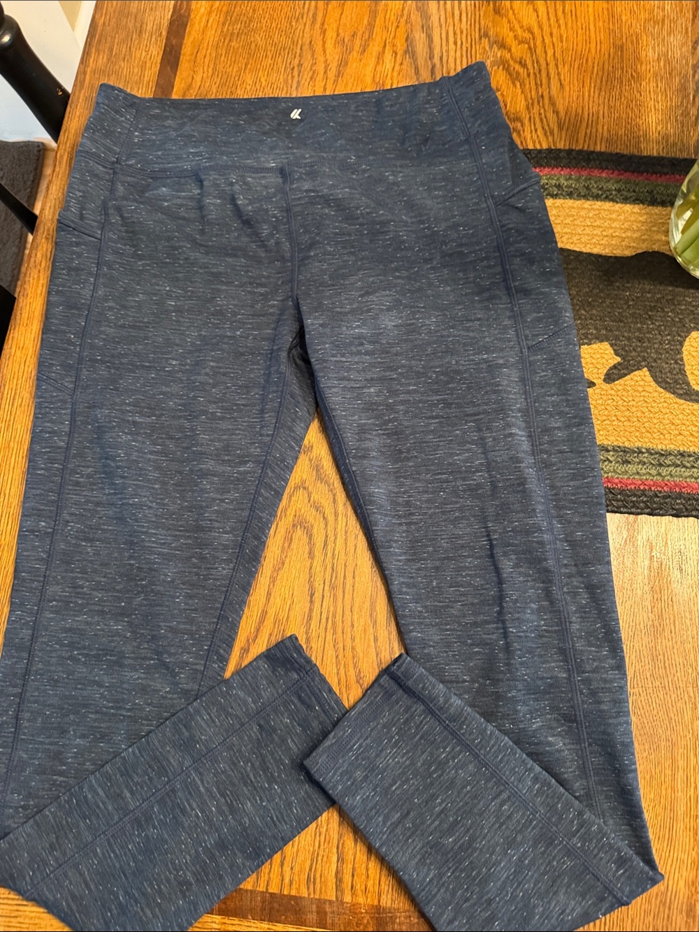 Kyodan Navy Heathered Leggings